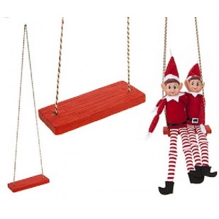 Elf Behaving Badly Christmas Swing